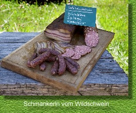 Schmankerln vom Wildschwein